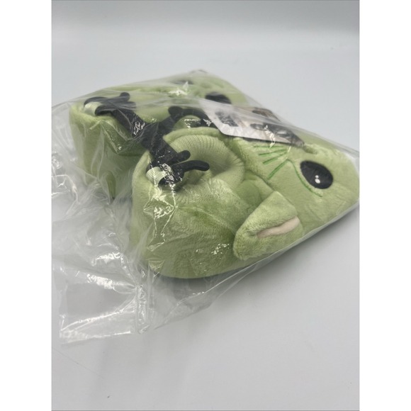 Disney Star Wars The Mandalorian Baby Yoda Grogu Slippers Kid Toddler Lg9-10 NWT - Picture 4 of 10